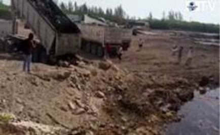 Protestan contra desmonte de manglar en Cancún