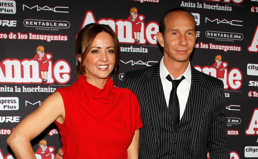 Andrea Legarreta y Erik Rubín. Foto: Archivo