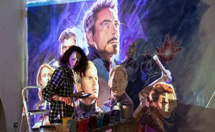 Artista griega plasma en carteles a los personajes de "Avengers: Endgame"
