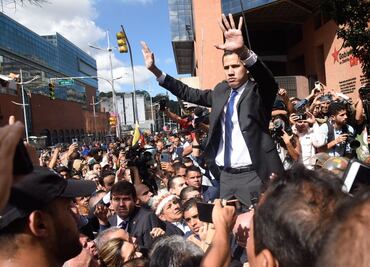 La confusa y tensa primera sesión del año en la Asamblea Nacional de Venezuela