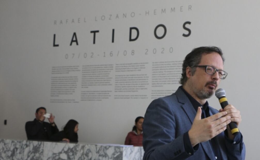 Rafael Lozano-Hemmer presenta obra interactiva en Artz Pedregal