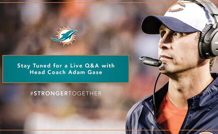 Adam Gase, nuevo coach de Dolphins