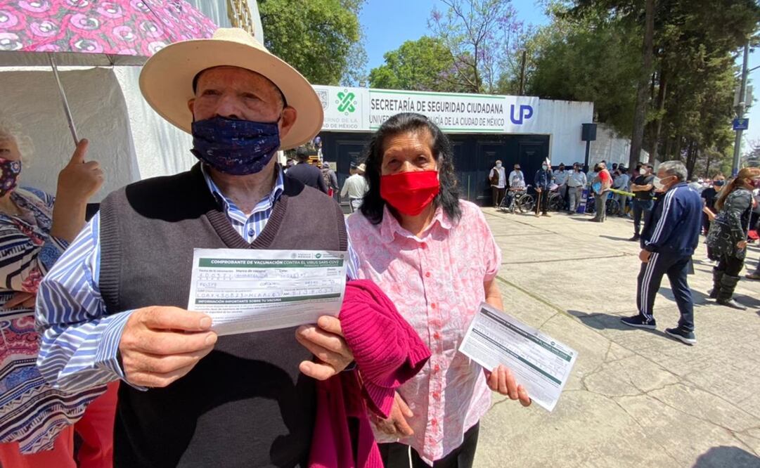 Uno de los puntos de vacunación en la alcaldía Álvaro Obregón es la Universidad del Policía de la Ciudad de México, ubicada en la calzada Desierto de los Leones. Foto: Especial 