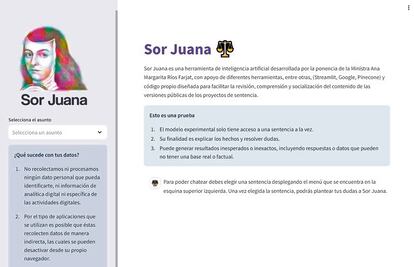 Ponen al servicio de la justicia la IA