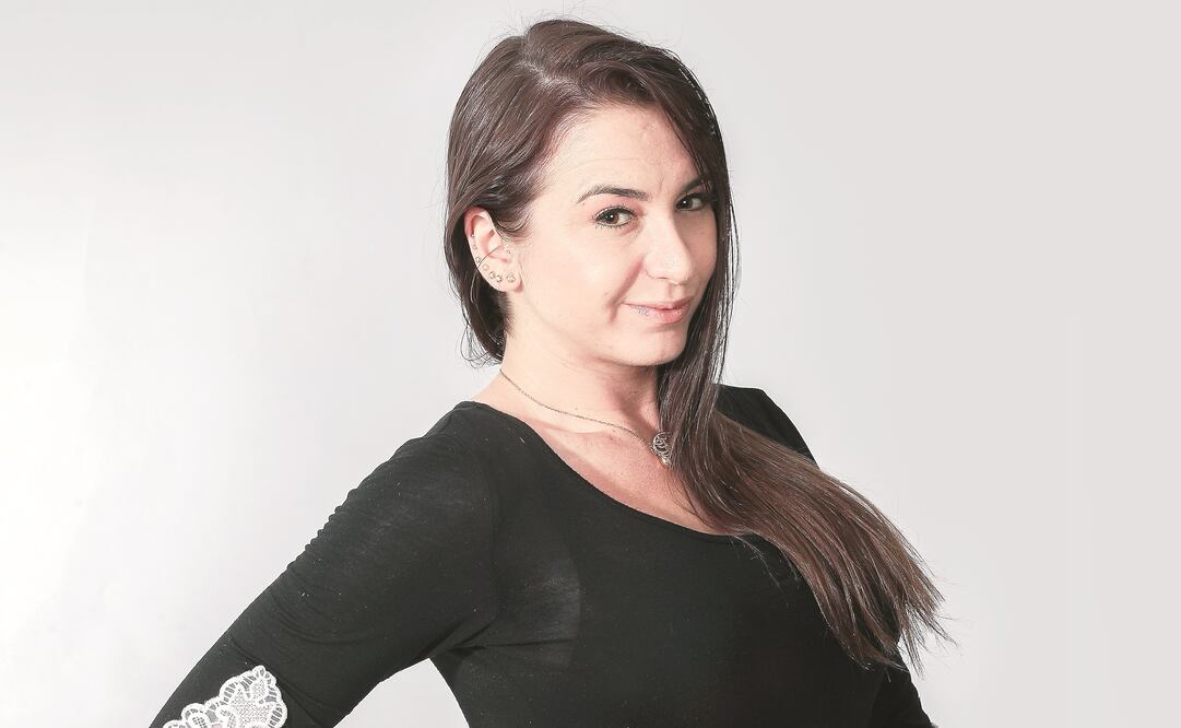 La edecán argentina trabajó primero en el programa Muévete. (IVÁN STEPHENS. EL UNIVERSAL)