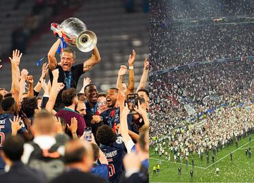 PSG se ve obligado a abandonar el campo durante celebración del título en Champions; afición invadió la cancha