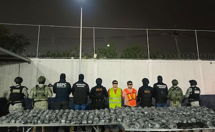 Caen dos con 180 kilos de droga en Escobedo, Nuevo León; presuntamente están ligados a un grupo criminal 