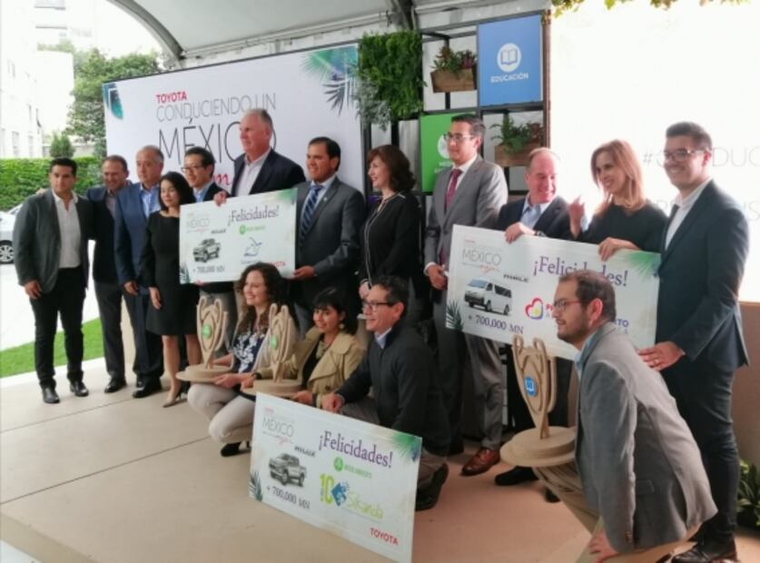 Toyota premia a organizaciones mexicanas