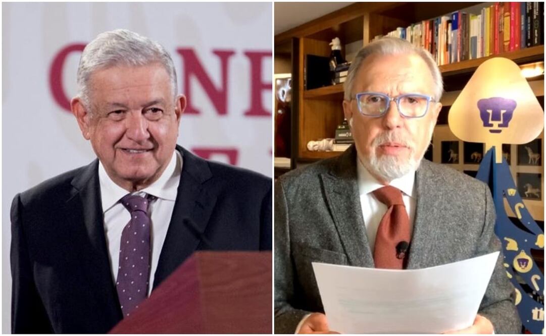 Joaquín López-Dóriga le respondió en redes al presidente López Obrador. Foto: Presidencia / Twitter @lopezdoriga