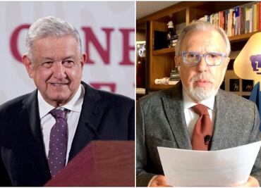 Genera polémica caricatura de López-Dóriga presentada por AMLO en la mañanera