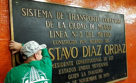 Mexico City takes down plaques of Gustavo Díaz Ordaz