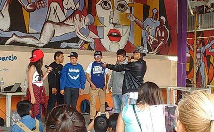 Rap y poesía, alternativa en el "barrio bravo" de Tepito