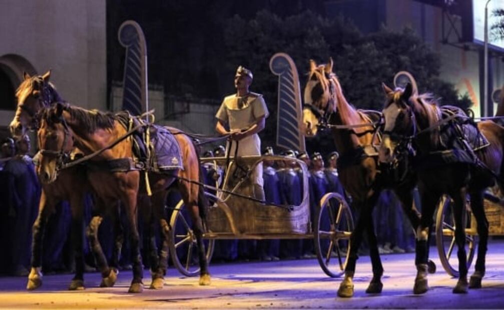 Desde Ramsés II y Hatshepsut: ve aquí en vivo el desfile de momias del Antiguo Egipto