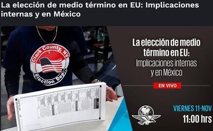 La elección de medio término en EU: Implicaciones internas y en México