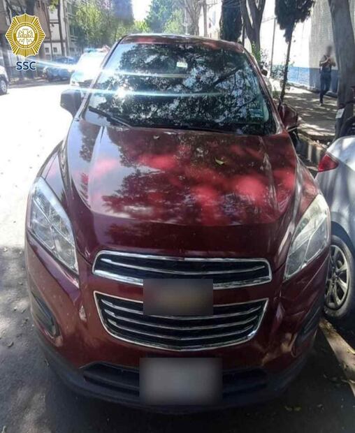 Tras el robo de un auto fue detenido un sujeto, quien intentó esconderlo en la alcaldía Iztapalapa / Foto: Especial