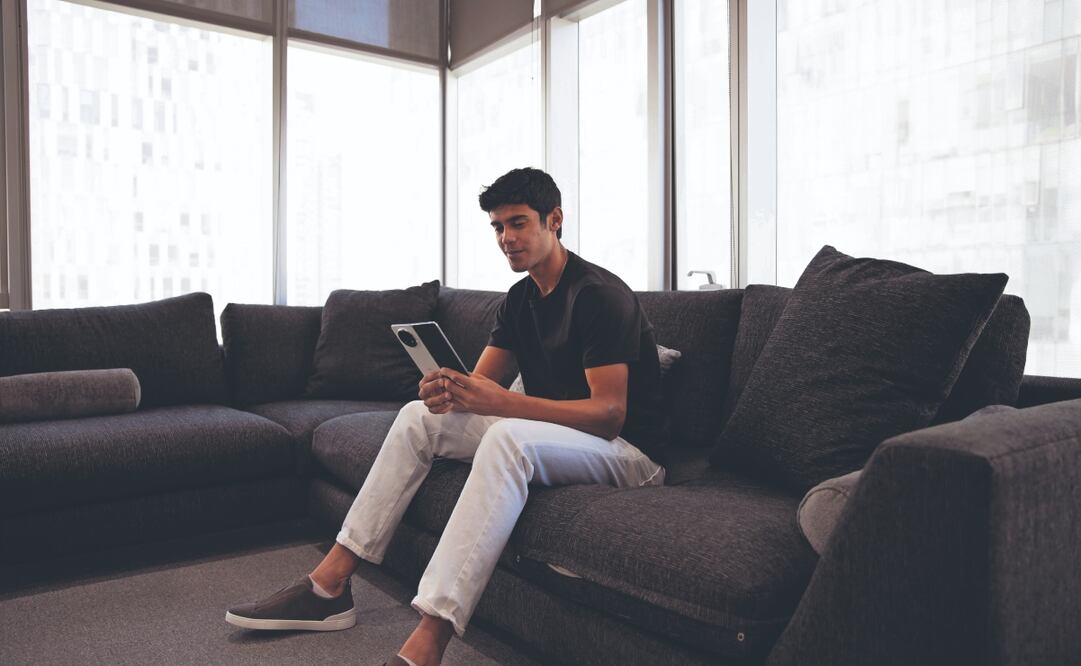 Sueña con ubicarse entre los mejores del tenis nacional. Foto Especial