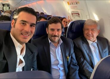 Titular de la Conabox respalda a AMLO, tras pasajero que se negó a viajar con él