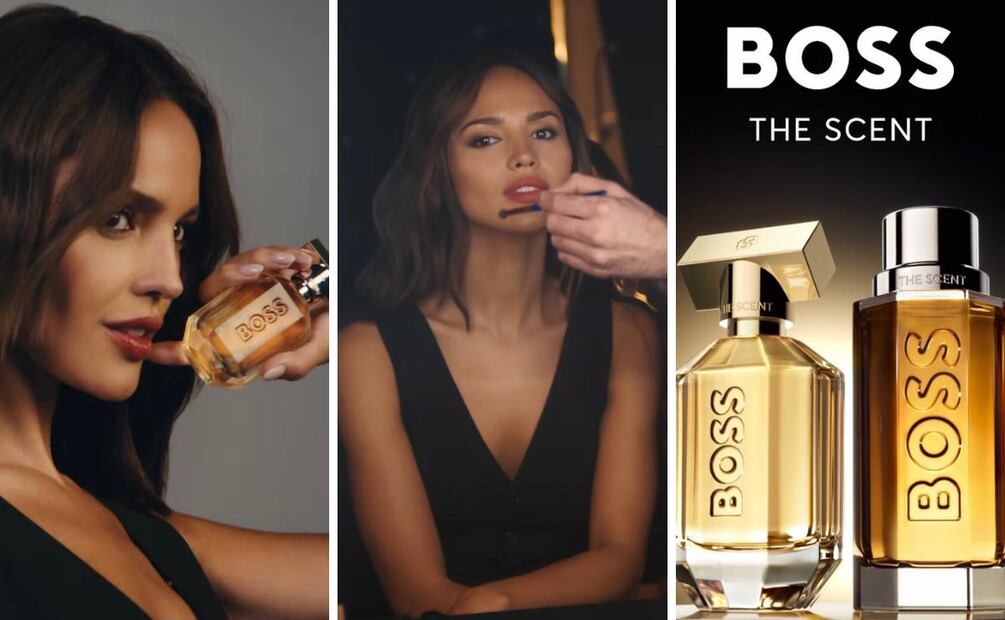 Eiza González es imagen de Boss The Scent for Her. Foto: Instagram @eizagonzalez @boss
