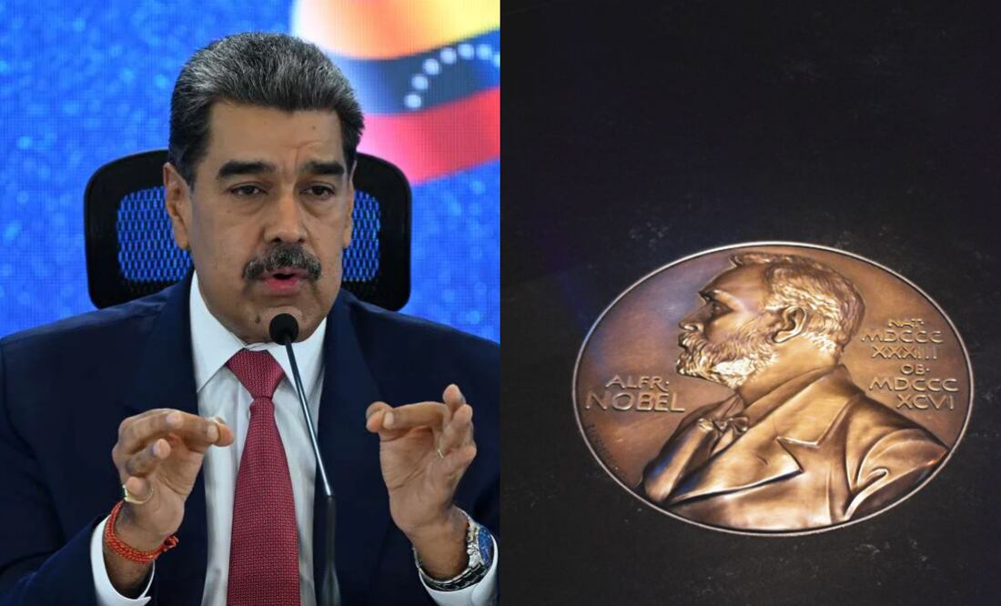 Nicolás Maduro y el Premio Nobel. (12/10/25) Foto: Archivo