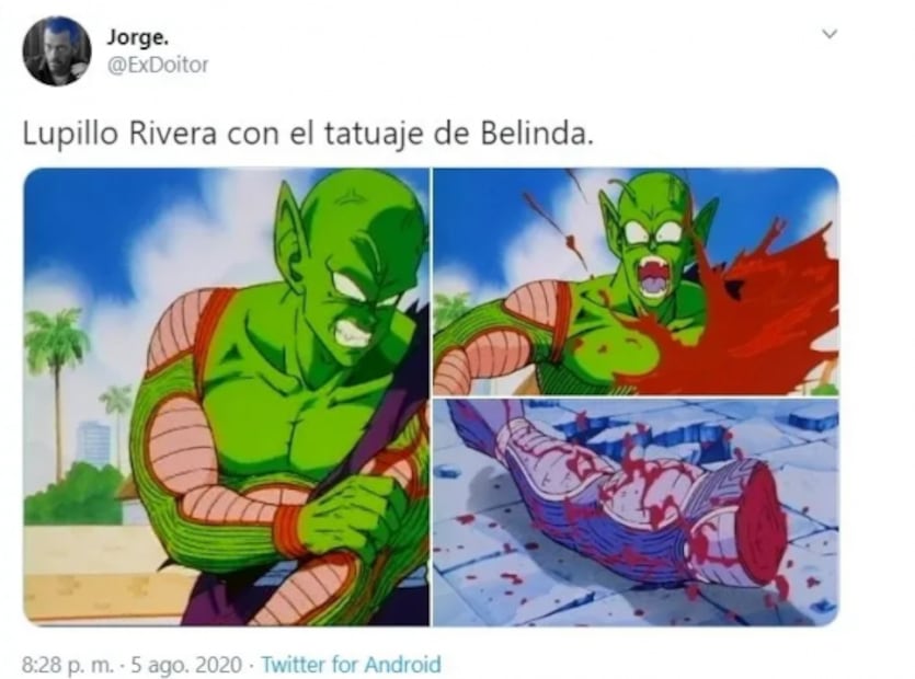 Los mejores memes de los tatuajes de Belinda y Christian Nodal