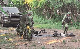 Dictan prisión preventiva a 11 exmilitares colombianos; están ligados al ataque con explosivos contra el Ejército mexicano en Michoacán