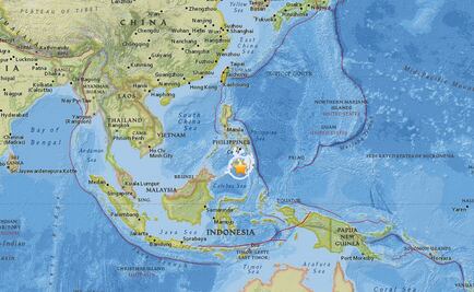 Reportan sismo de 5.9 en costas de Filipinas; no hay alerta de tsunami