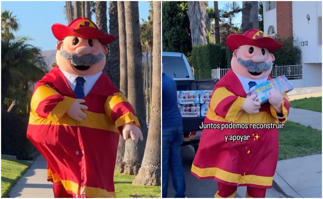 Dr. Simi ayuda a los afectados por el incendio en Los Ángeles. Foto: Instagram @drsimi_oficial