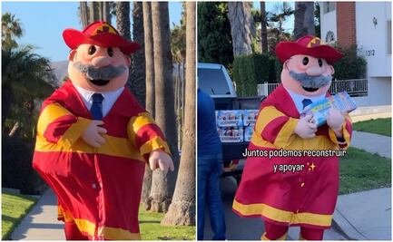 Dr Simi brinda ayuda a víctimas del incendio en Los Ángeles; lleva comida y artículos esenciales