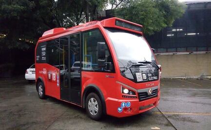 Presentan a "Metrobusito" en la Ciudad de México, unidad 100% eléctrica