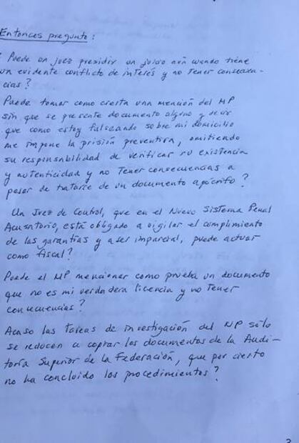 Rosario Robles exige a AMLO juicio justo; “¿por qué esa saña?”, pregunta