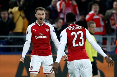 Aaron Ramsey muestra su herida en redes sociales 