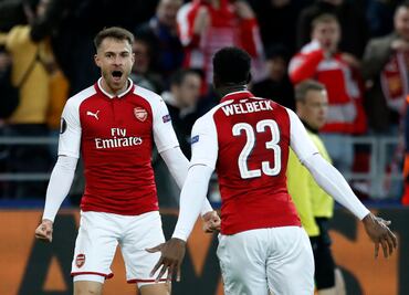 Aaron Ramsey muestra su herida en redes sociales