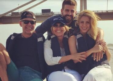 No solo es la madre de Gerard Piqué, su padre Joan también reacciona al polémico éxito de Shakira