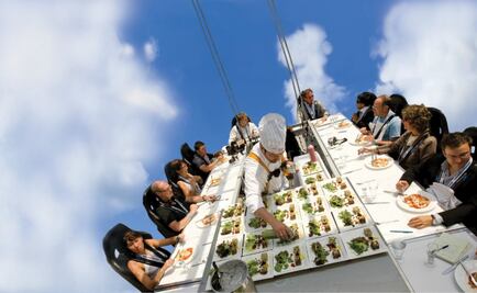 Éxtasis vinícola a 45 metros de altura 