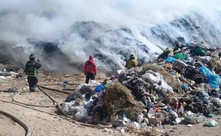 Se registra incendio en relleno sanitario de Puebla; declaran contingencia ambiental en tres municipios de Tlaxcala