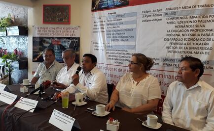 Grupos indígenas de la peninsula de Yucatán apoyarán Tren Maya
