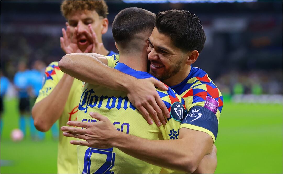 Álvaro Fidalgo y Henry Martín durante el bicampeonato de las Águilas. FOTO: IMAGO7