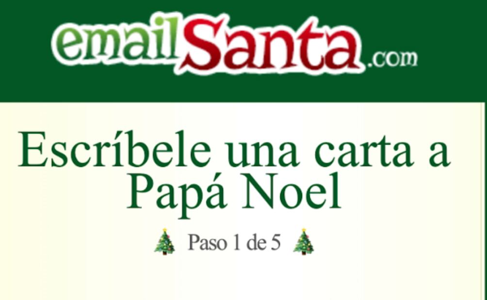 ¿Cómo mandarle un mail a Santa Claus?