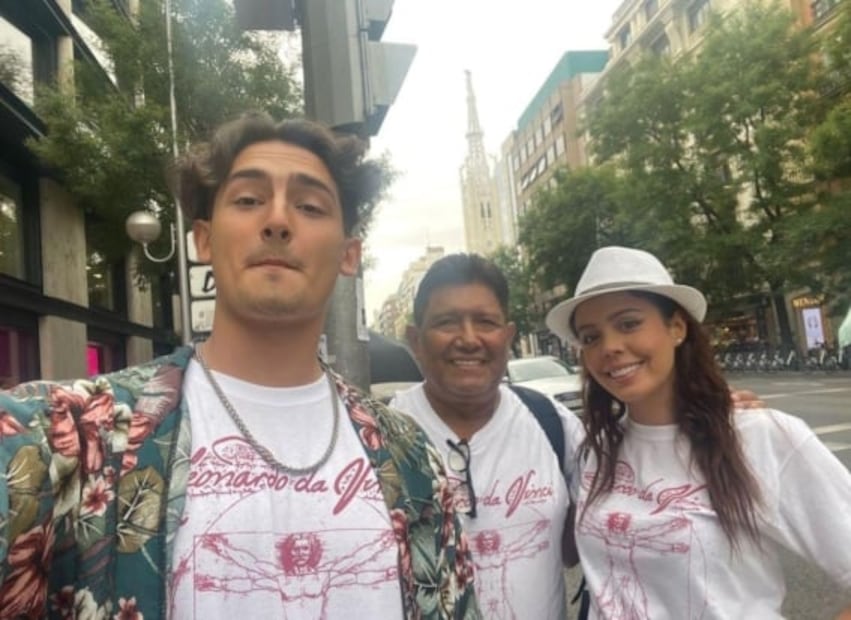 A sus 65 años, Juan Osorio se pone tatuaje de su joven novia de 27
