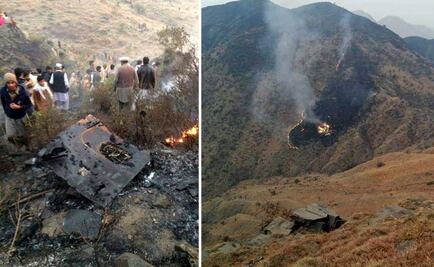 Recuperan 36 cadáveres del avión siniestrado en Pakistán