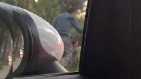 Video: Captan violento asalto en Tlalpan; usuarios exigen vigilancia en la zona