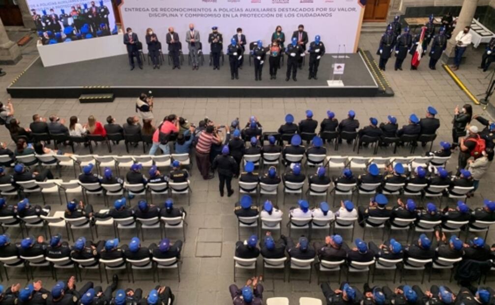 Alcaldes morenistas reconocen labor de policías de la CDMX para combatir delincuencia 