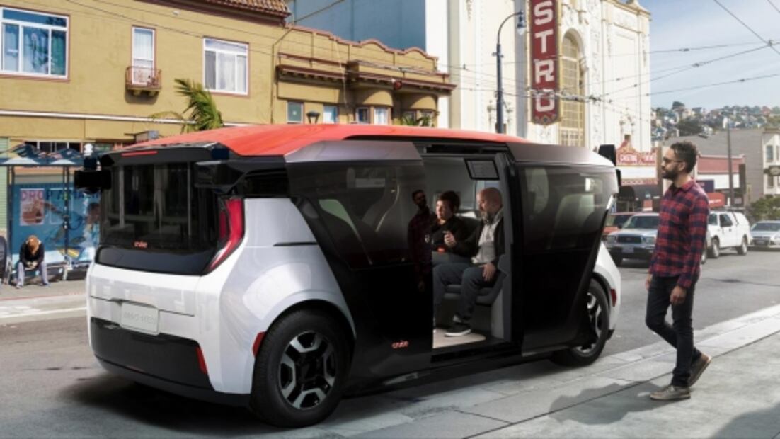 General Motors revela su primer vehículo autónomo