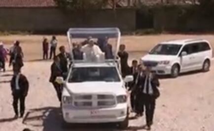 Tras misa, Papa se dirige a Curia Episcopal en San Cristóbal