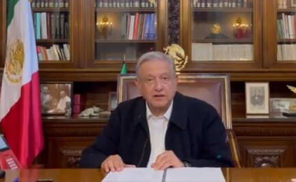 "Afortunadamente no hay daños mayores", reporta AMLO tras sismo de 7.1 grados