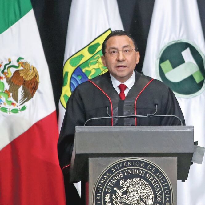 El magistrado Rafael Guerra Álvarez destacó que el desafío cotidiano para los integrantes del Poder Judicial local es ejercer con plena autonomía e independencia sus cargos. LUCÍA GODÍNEZ. EL UNIVERSAL