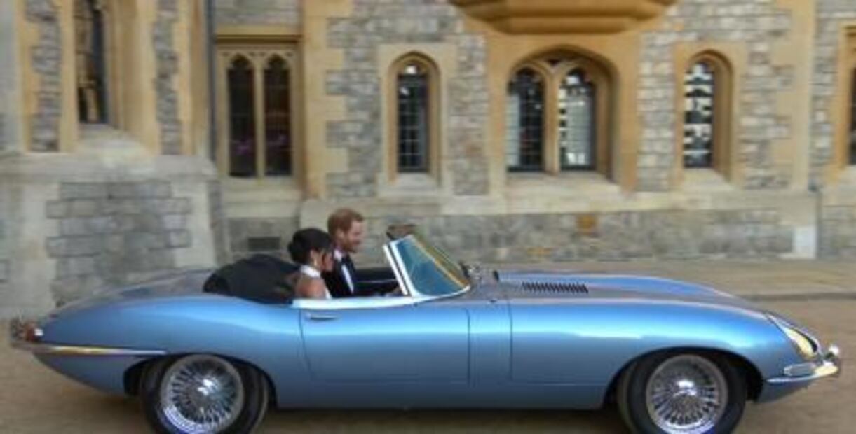 Jaguar E-Type Zero: El auto eléctrico de la boda real 