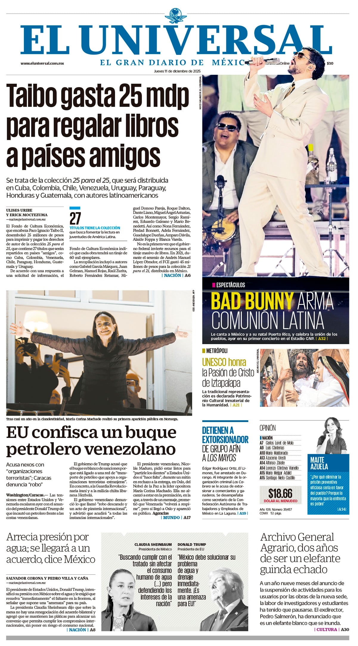 Portada impresa