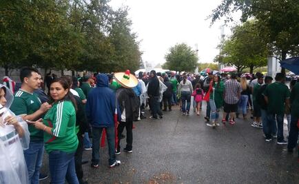 Aficionados ya están en el estadio para el México vs Croacia 
