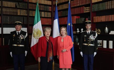 Canciller Bárcena celebra en el Día Nacional de Francia los triunfos de Sheinbaum y Mélenchon